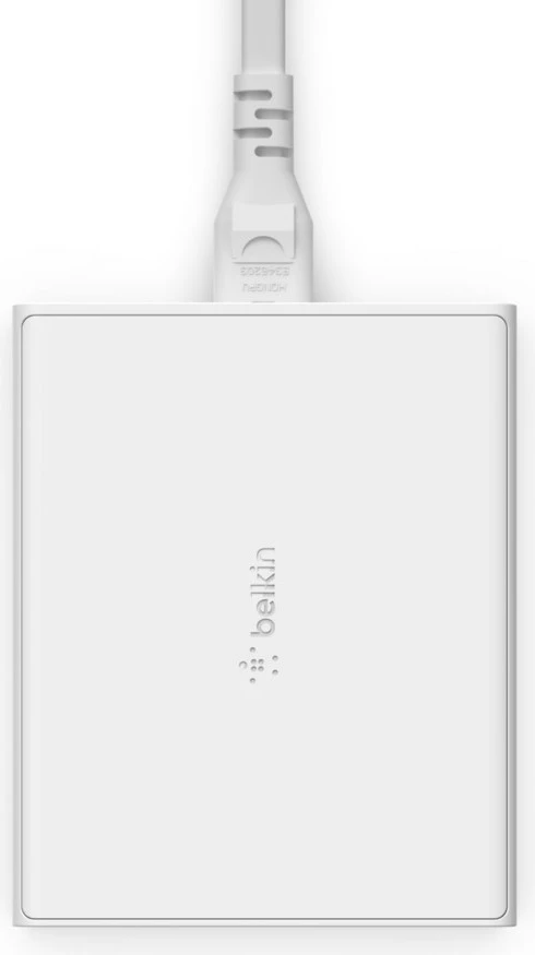 Karikues Belkin WCH010VFWH, 108W, 2x USB-C, 2x USB-A, 2m, bardhë