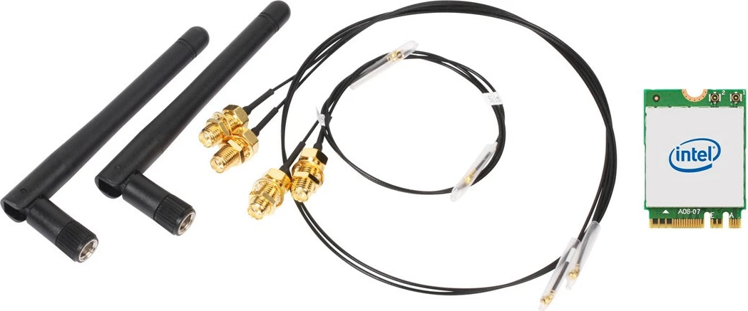 Kit wireless Shuttle WLN-M1, Intel AX200, Wi-Fi 6, Bluetooth 5.2, dy antena, i zi