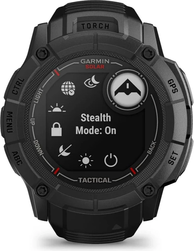 Smartwatch Garmin Instinct 2X Solar Tactical Edition, 50mm, GPS, Ekran me prekje, i zi