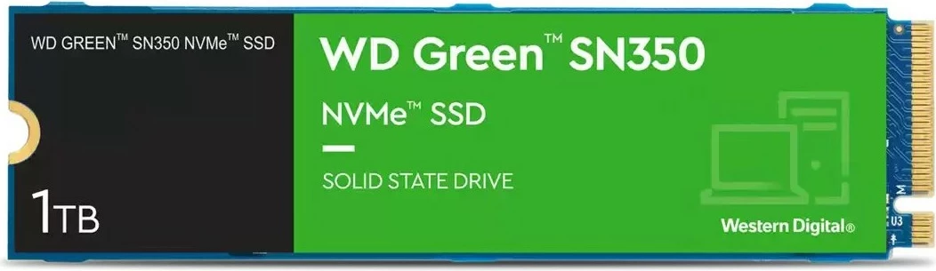 SSD Western Digital Green WDS100T3G0C, 1 TB, M.2, 3200 MB/s