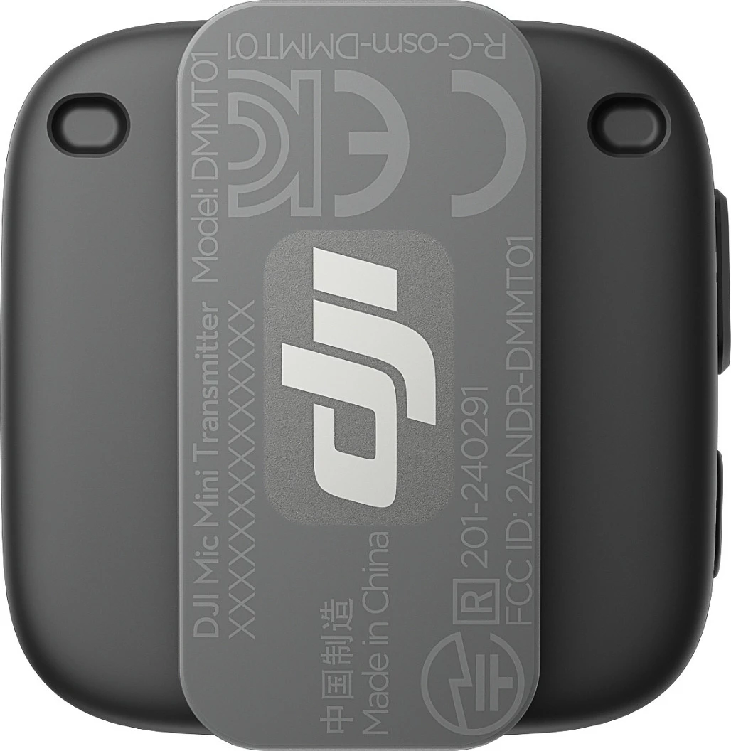 Transmetues mini DJI Mic Infinity Black