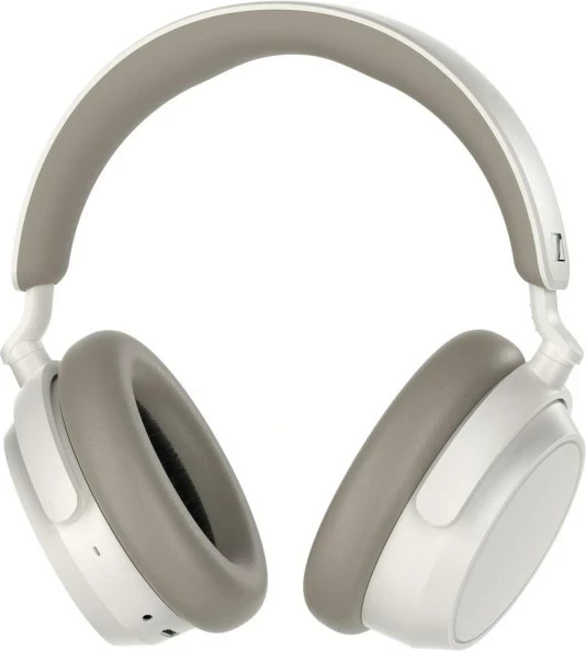 Kufje Sennheiser Accentum Plus, 20-22000 Hz, karikim 3.5 orë, të bardha