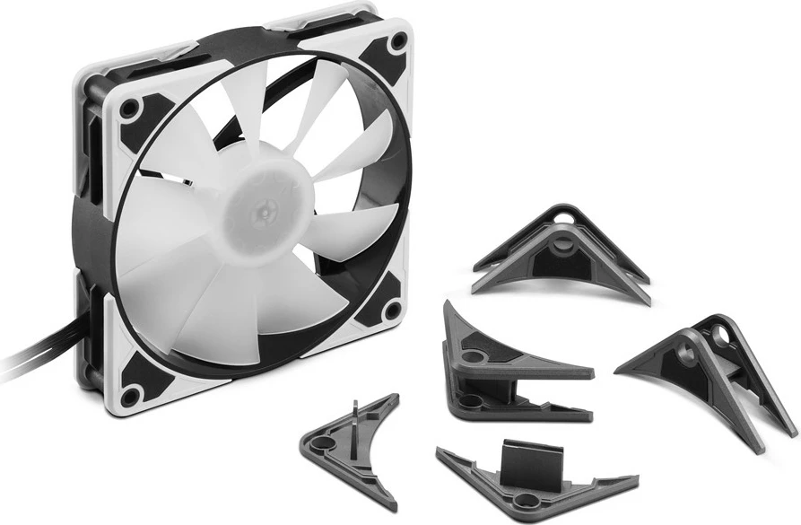 Ventilator kaze Sharkoon SilentStorm 120 PWM RGB, 120mm, transparent, RGB