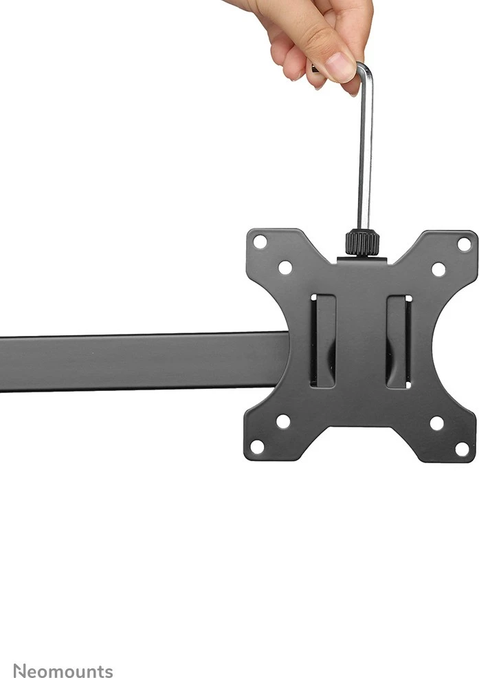 Mbajtës monitori Neomounts FPMA-D550DD3BLACK, për 3 ekrane, 13-27", rregullim lartësie, i zi