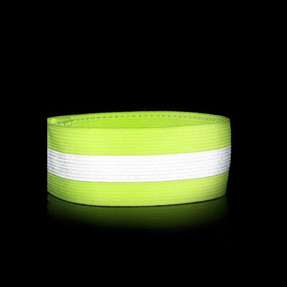 Bandë reflektuese Hurtel 4 cm me Velcro, e verdhë