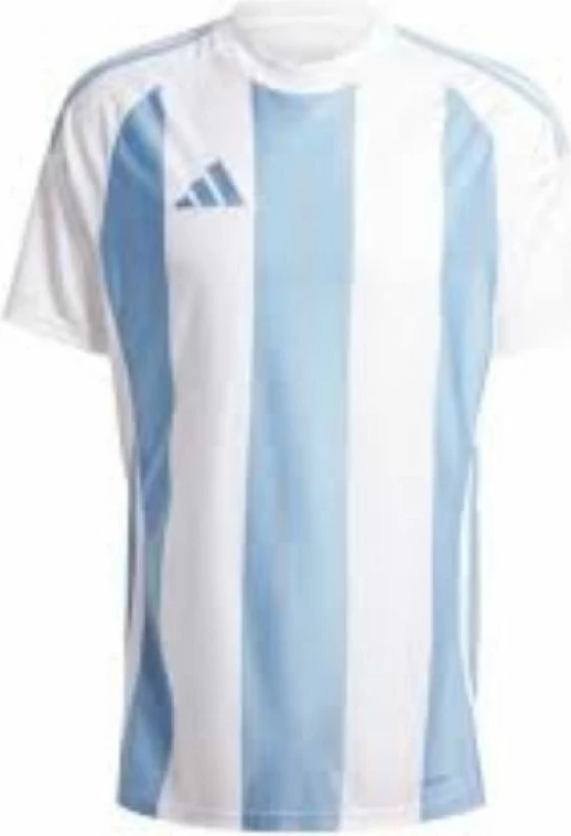 Fanellë për meshkuj adidas, me vija, e bardhë dhe blu