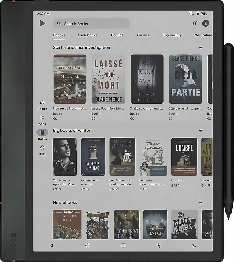 Lexues e-librash Onyx Boox Note Air 4 C, 10.3", 64GB, Wi-Fi, Gri
