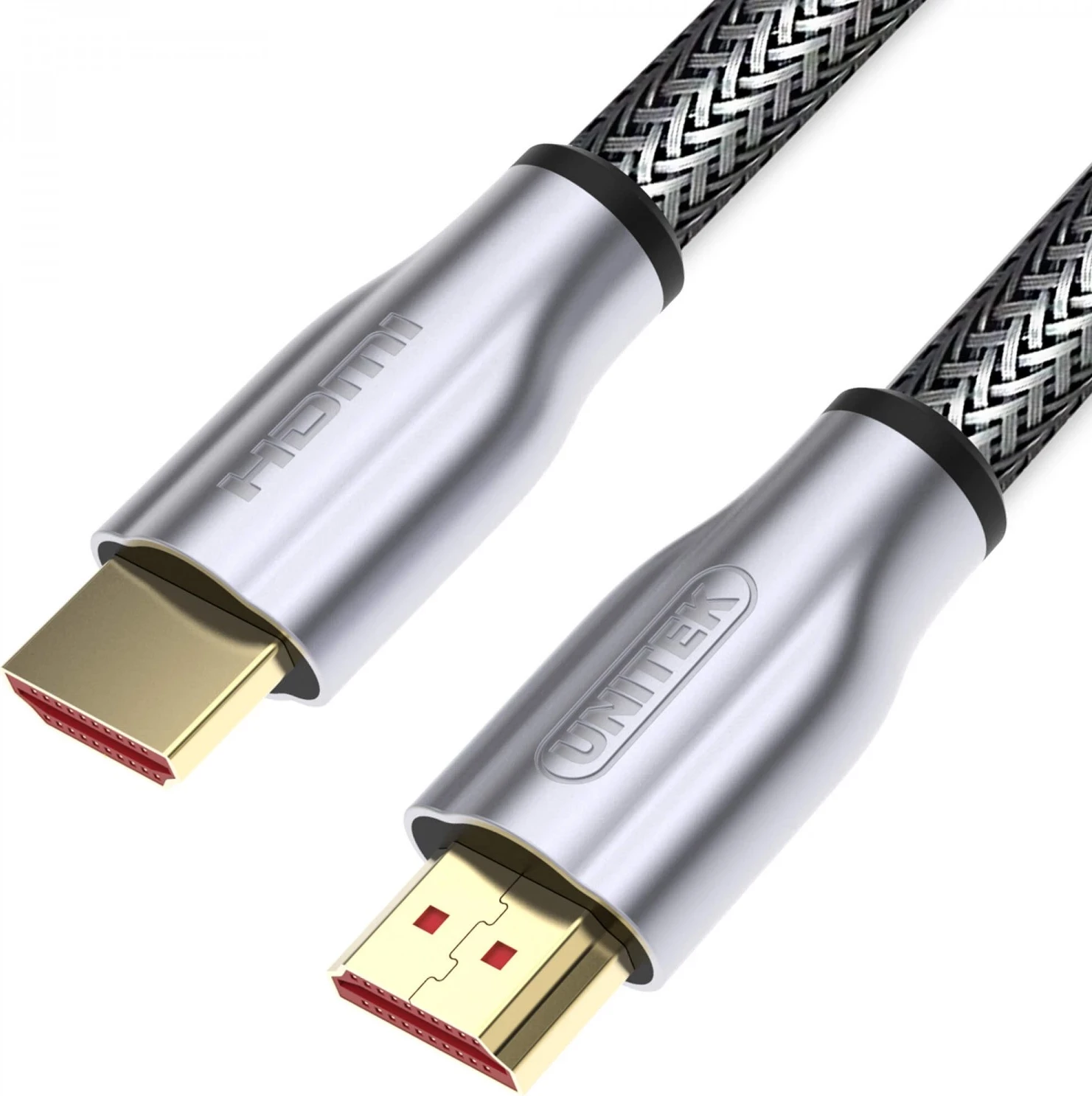 Kabllo HDMI Unitek 2m, gri me fije
