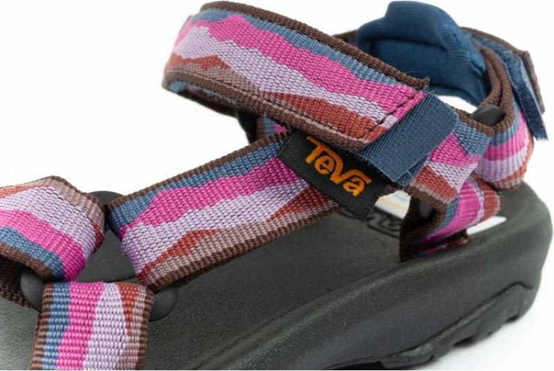 Sandale për fëmijë Teva, të zeza/rozë