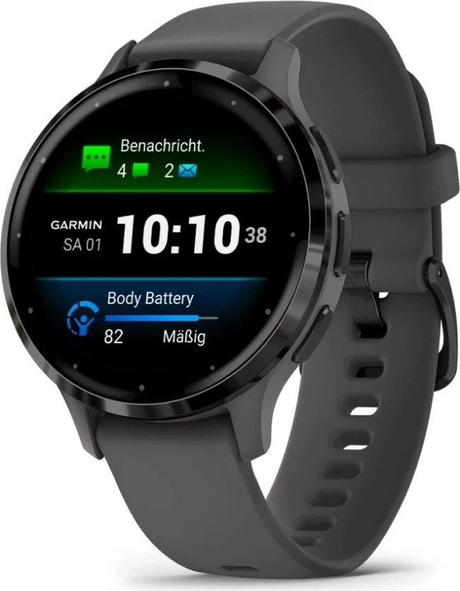 Smartwatch Garmin Venu 3S 41 mm, AMOLED, GPS, Gri