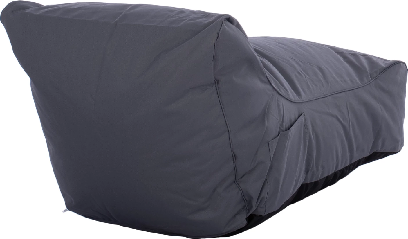 Puf Bloom i papërshkueshëm nga uji, gri, 106x70x61cm