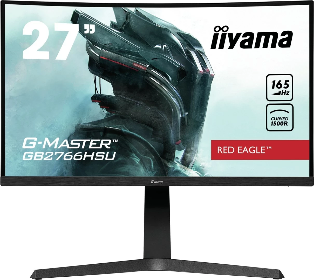 Monitor iiyama G-MASTER GB2766HSU-B1, 27", Full HD, i zi