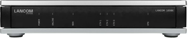 Router LANCOM 1650E (62163), SD-WAN, Gigabit Ethernet, 3-6 porta, 1Gbps, e zezë