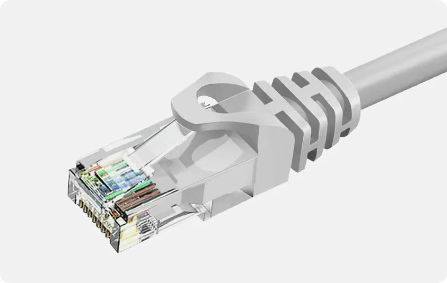 Kabllo rrjeti Ethernet ZOY ZCR1G Cat.6 UTP CCA 1 m, gri