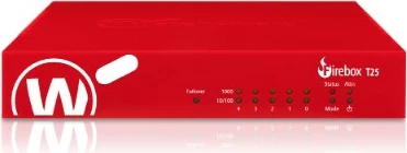 Firewall WatchGuard Firebox T25W, Basic Security Suite 3 vjet, kuqe