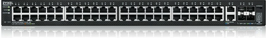 Switch Zyxel XGS2220-54, Managed, L3, Gigabit Ethernet (10/100/1000), Rack mounting