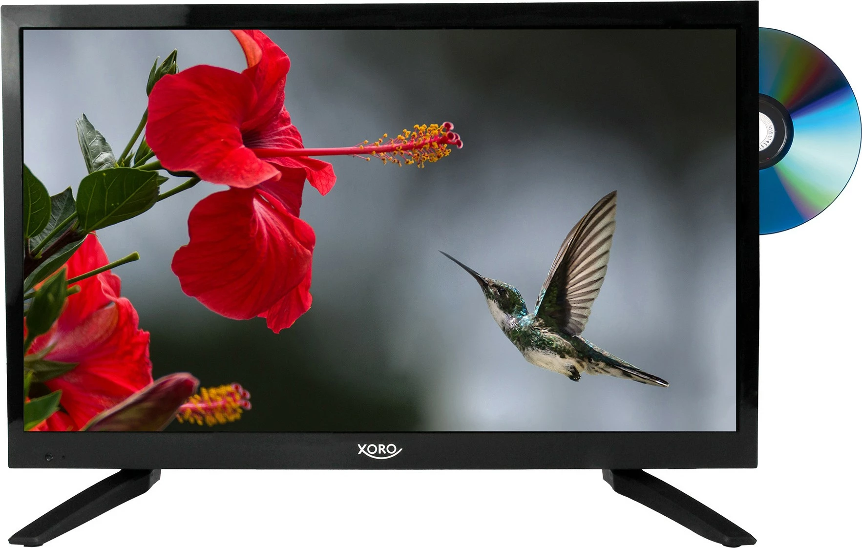 Televizor LED XORO HTC 2249, 21.5", Full HD, DVB-T2, DVD player, i zi