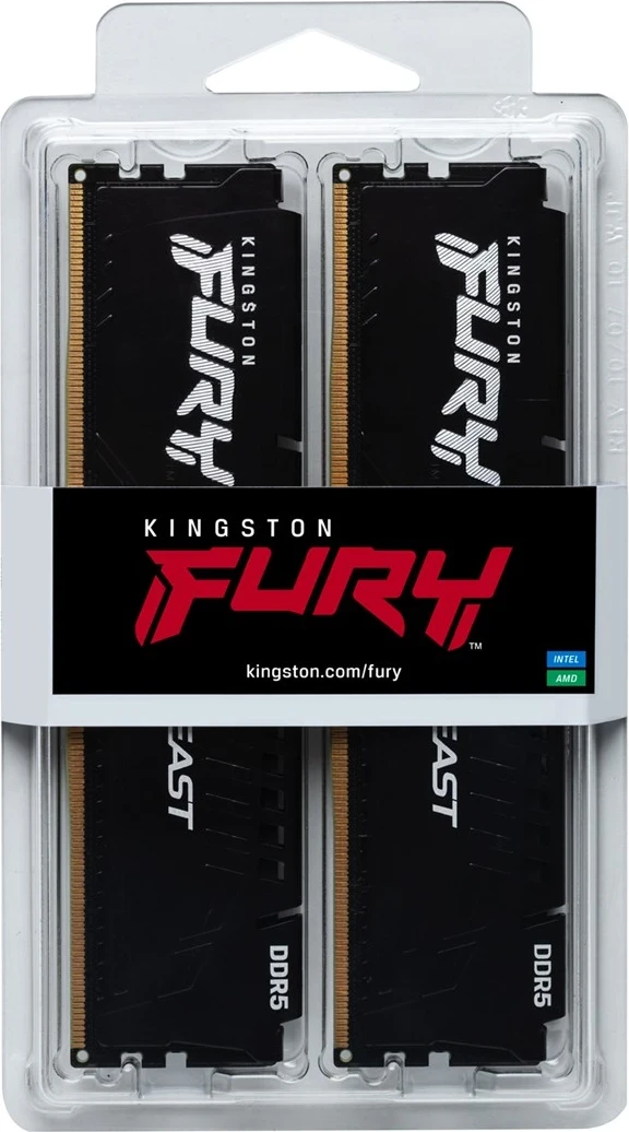 RAM Memorie Kingston Technology FURY Beast, 32GB DDR5, 5600Mhz, CL40