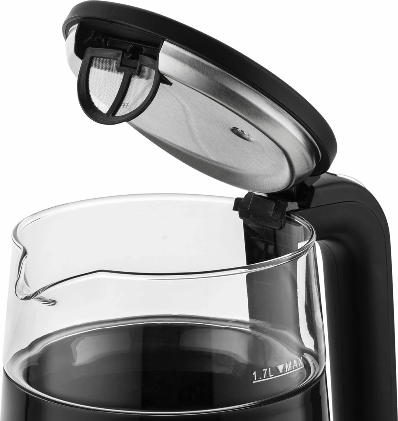 Çajnik elektrik Elit AQUAPRO 1.7B 1.7L me ekran digjital, i zi