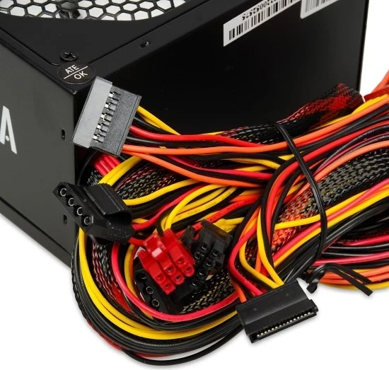 Furnizues energjie IBOX Aurora, 500W, 14cm, i bardhë