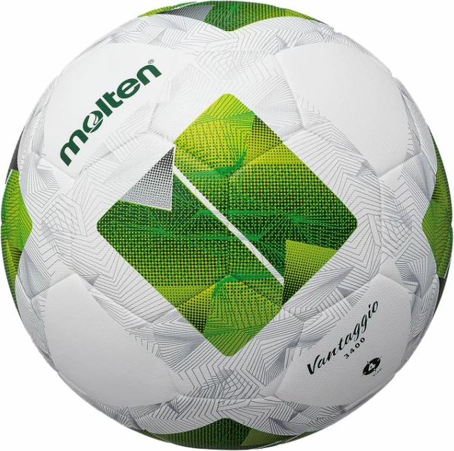 Top futbolli Molten për femra dhe meshkuj, i bardhë dhe i gjelbër