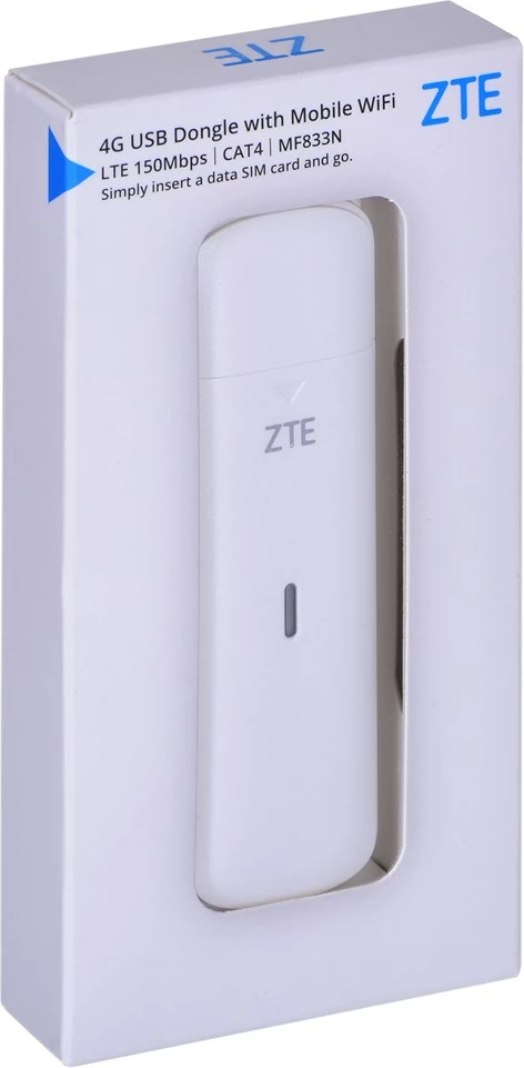 Modem Celular ZTE MF833N, ngjyrë e bardhë