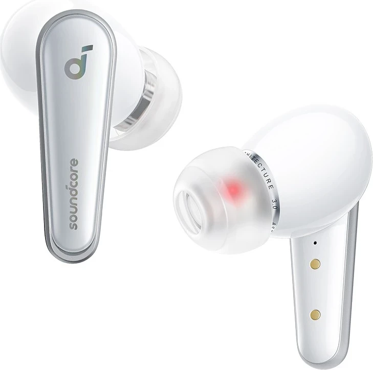 Veshje Wireless Anker Soundcore Liberty 4, me ANC, Bardhë