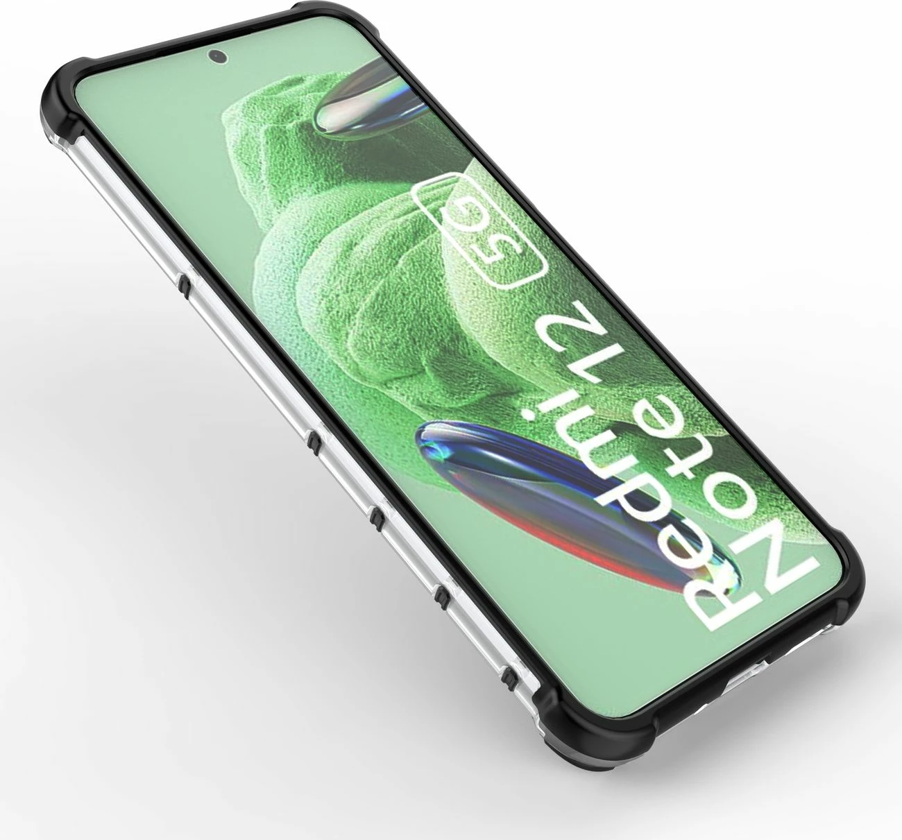 Mbështjellës Hurtel Honeycomb për Xiaomi Redmi Note 12 5G / Poco X5 5G, i kaltër