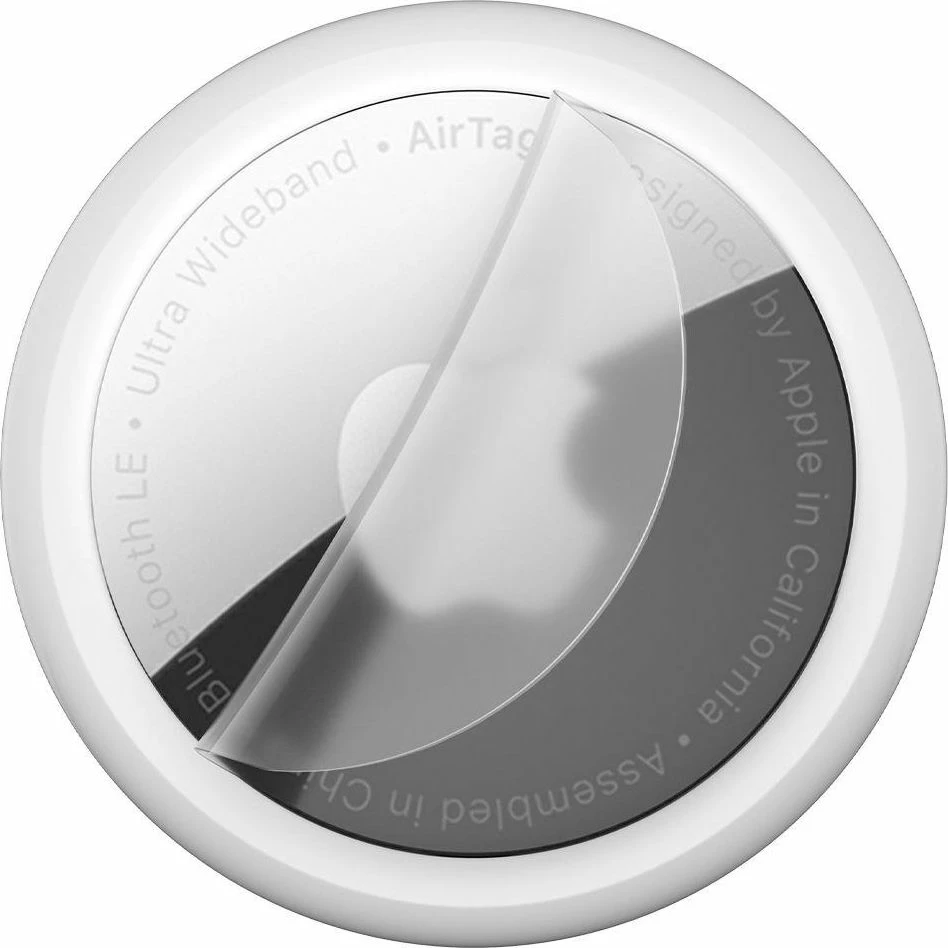 Film mbrojtës hidrogel Spigen AirSkin Shield për Apple AirTag, transparente mat, paketë 4+4