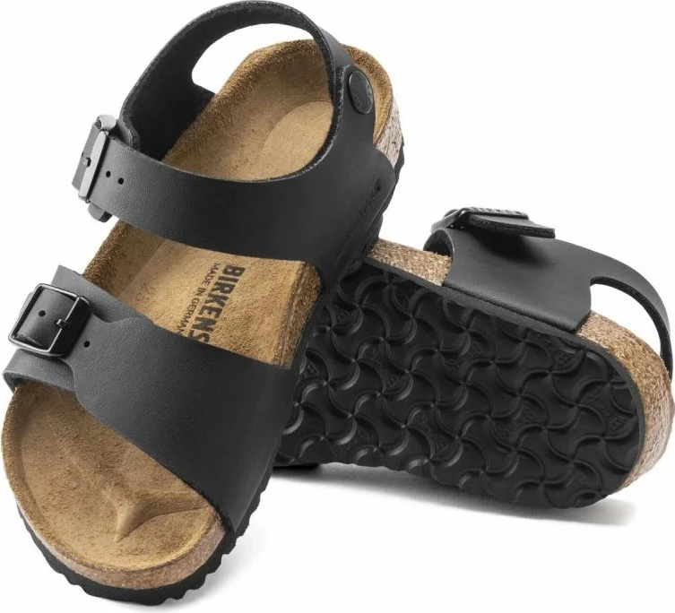 Sandale për fëmijë Birkenstock, të zeza