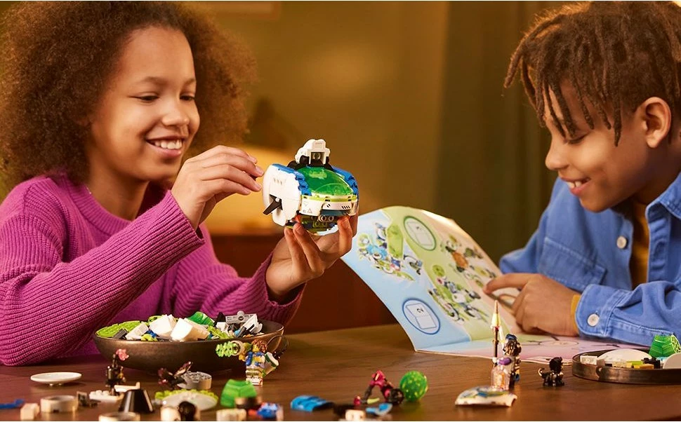 Set ndërtimi LEGO DREAMZzz 71485 Mateo dhe Z-Blob Mech Kalorësi, shumëngjyrësh