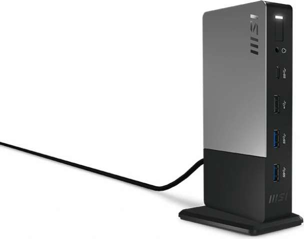 Dok stacion USB-C MSI Gen 2, 9 porta, Gigabit Ethernet, HDMI, DisplayPort, i zi