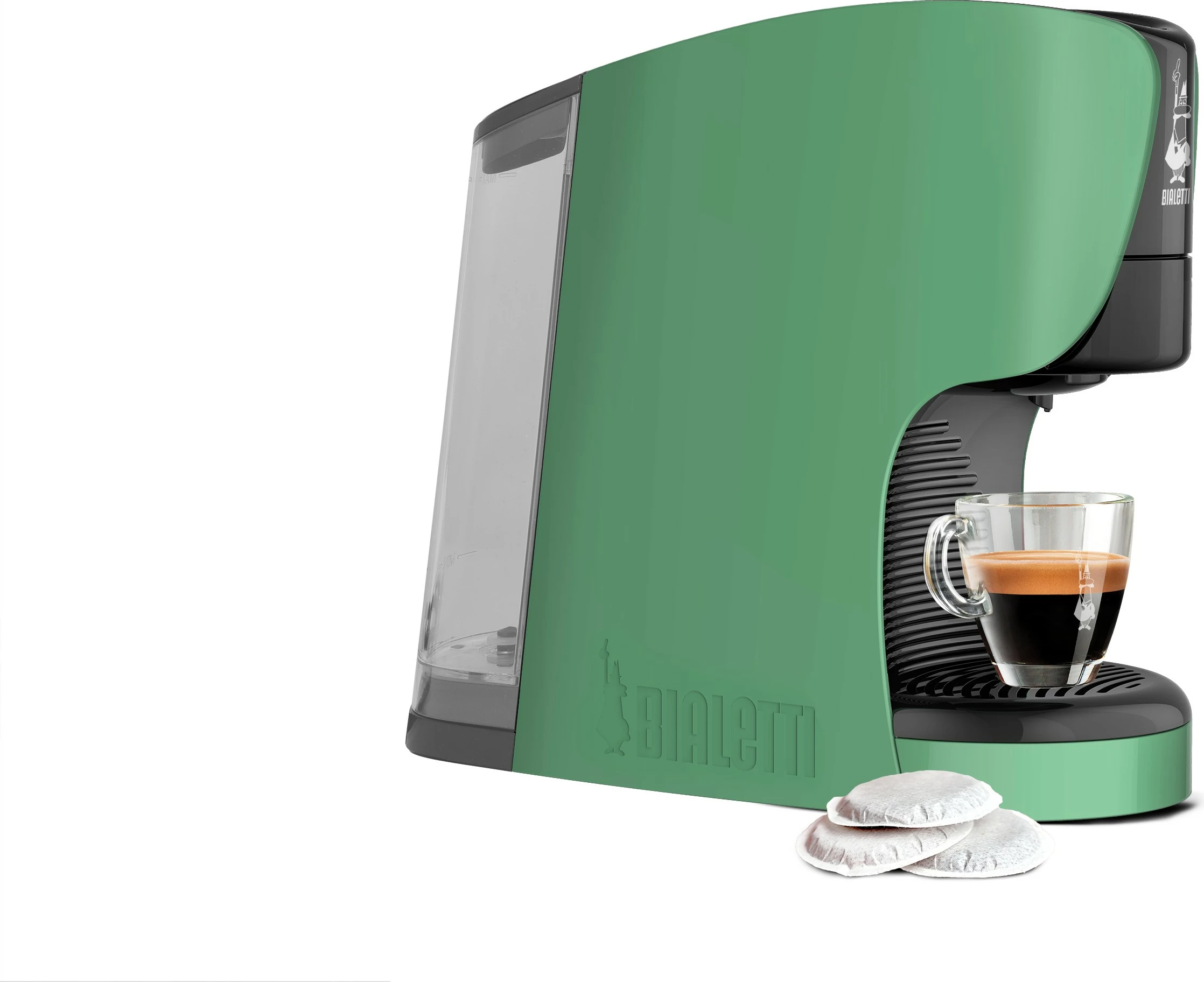 Makine kafeje Bialetti 098150532, 0.4 L, 1450 W, Gjelbër