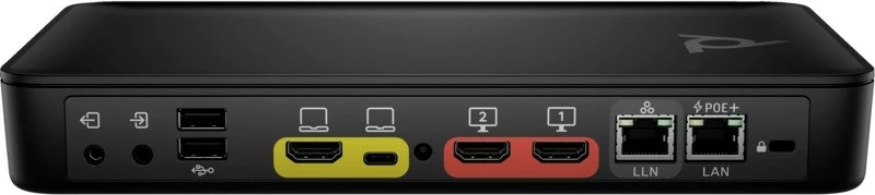 Sistem video-konference Poly Studio G62 me pllakë montimi, i zi, A01KCAA