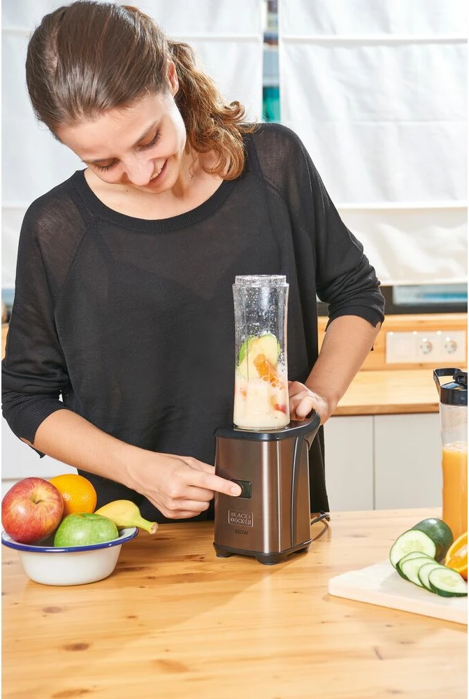 Blender Black+Decker BXJBA350E 350W, 2x600 ml, i zi