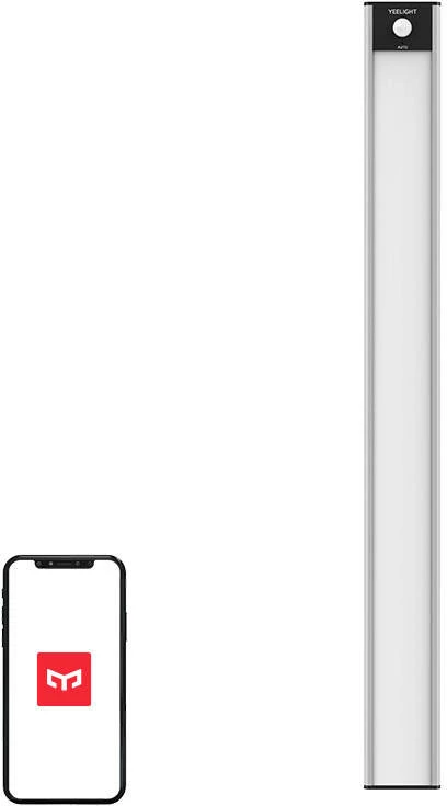 Llambë me sensor Yeelight Motion Sensor Closet Light A40, 40cm, 2700K, argjendtë