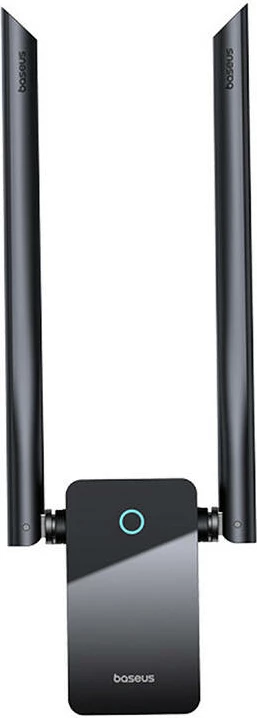 Adapter WiFi Baseus FastJoy 1800Mbps me antena të jashtme, i zi