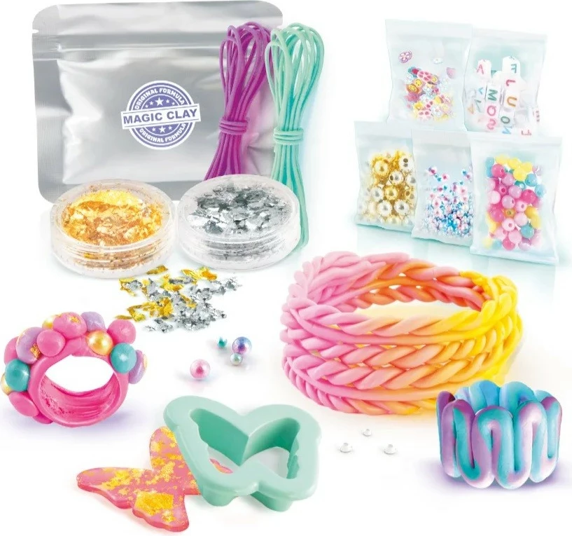 Set kreativ për bizhuteri, Epee Project Glam Bizu Workshop EP60470, mbi 10 projekte, mbi 100 dekorime, shumëngjyrësh, set shtesë