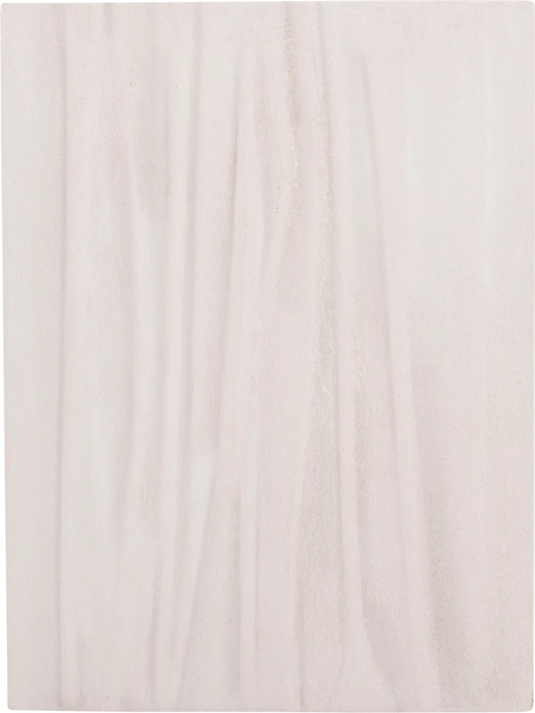 Panel dekorativ për mur, seri Santorini, FH4518, MDF, ngjyrë e bardhë e zbehtë, 60x4x80 cm