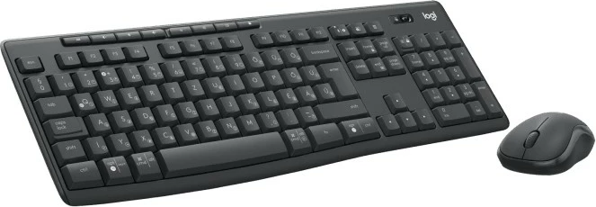 Tastierë me maus Logitech MK370 Combo for Business, wireless, Bluetooth, QWERTZ, grafit