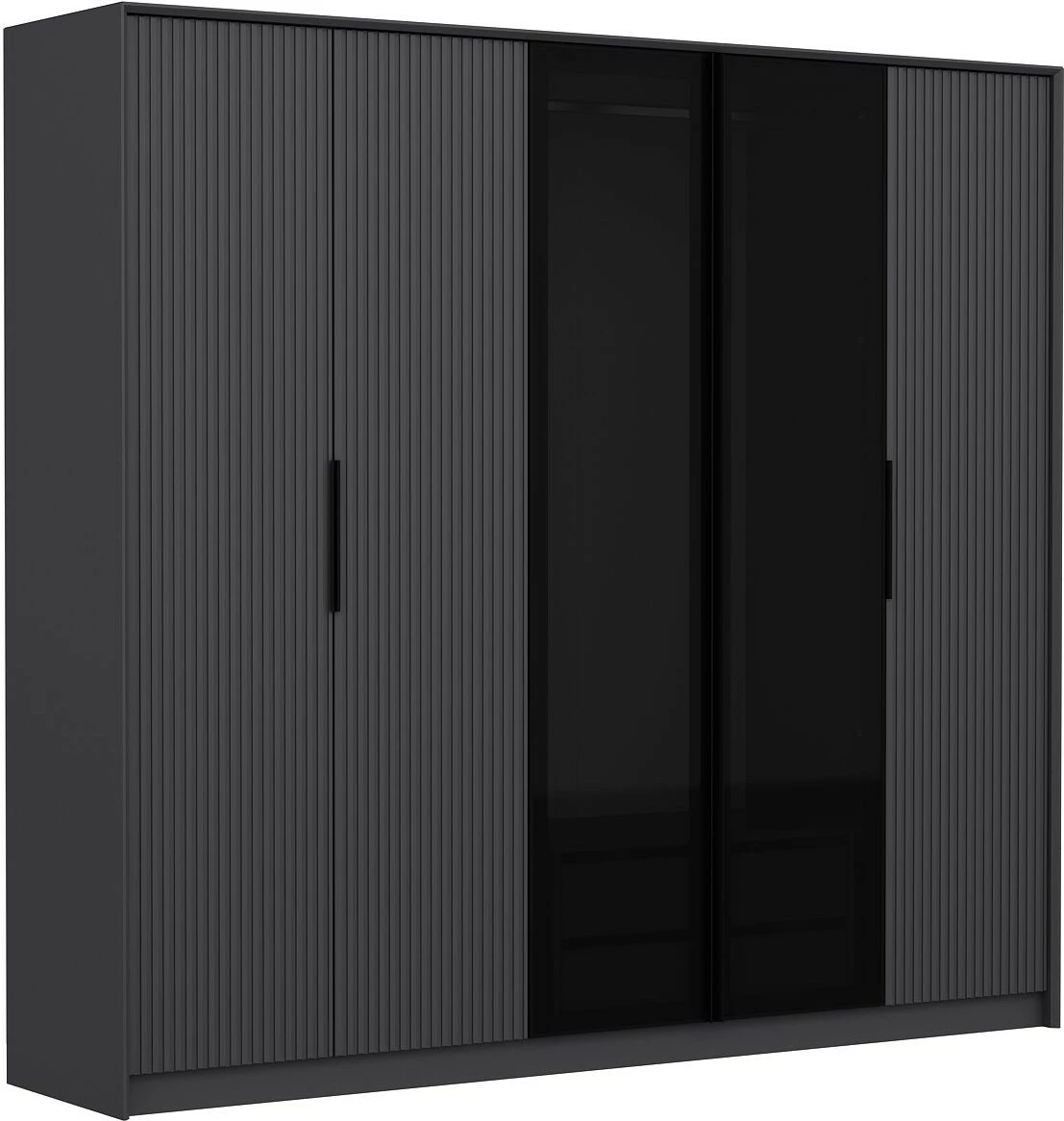 Dollap rrobash Anthracite, Skye Decor, Kate Luxe, 228x210x52cm