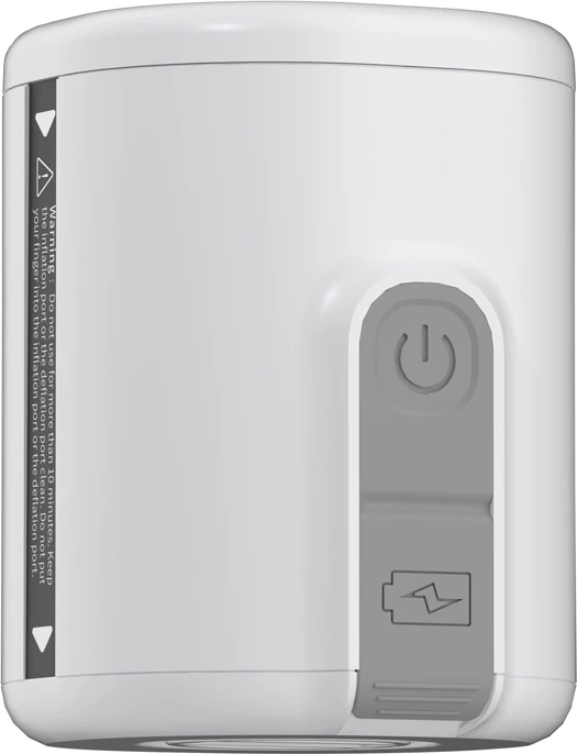 Pompë ajri portative Flextail Tiny Pump 2, 800 mAh, USB-C, 180 L/min, e bardhë