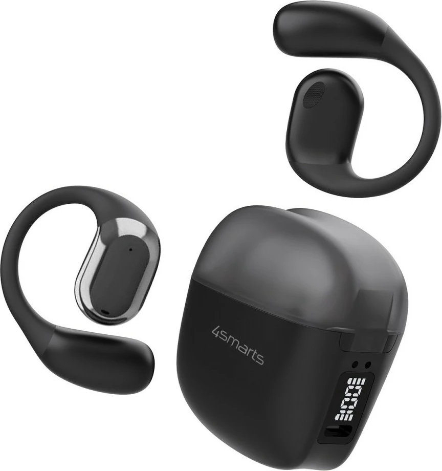 Kufje 4smarts SkyBuds Sport, True Wireless Stereo, 20h, e zezë