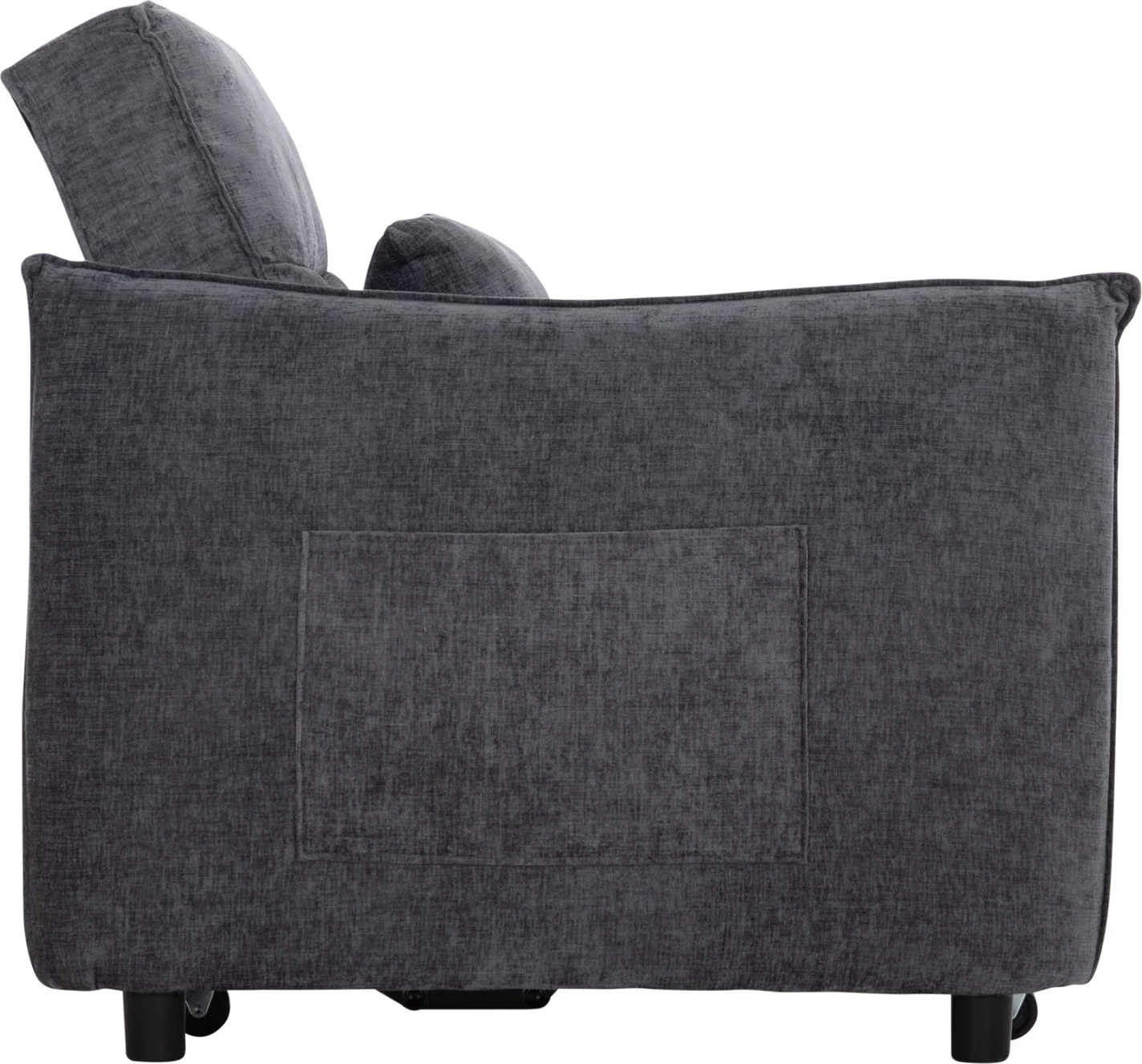 Fotel-krevat ORYN, material gri, 89x85x84cm