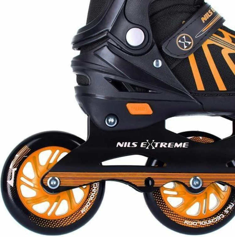 Rollera Nils Extreme unisex, portokalli