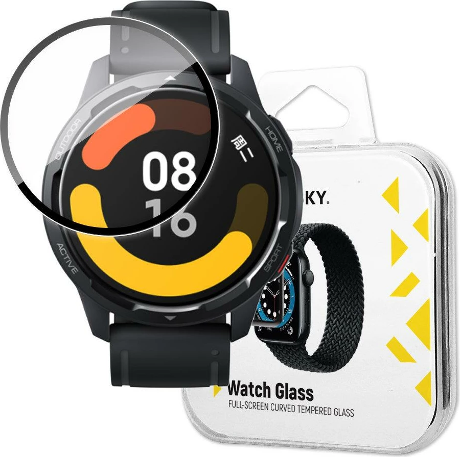 Xham mbrojtës hibrid për Xiaomi Watch Color 2, Wozinsky, i zi