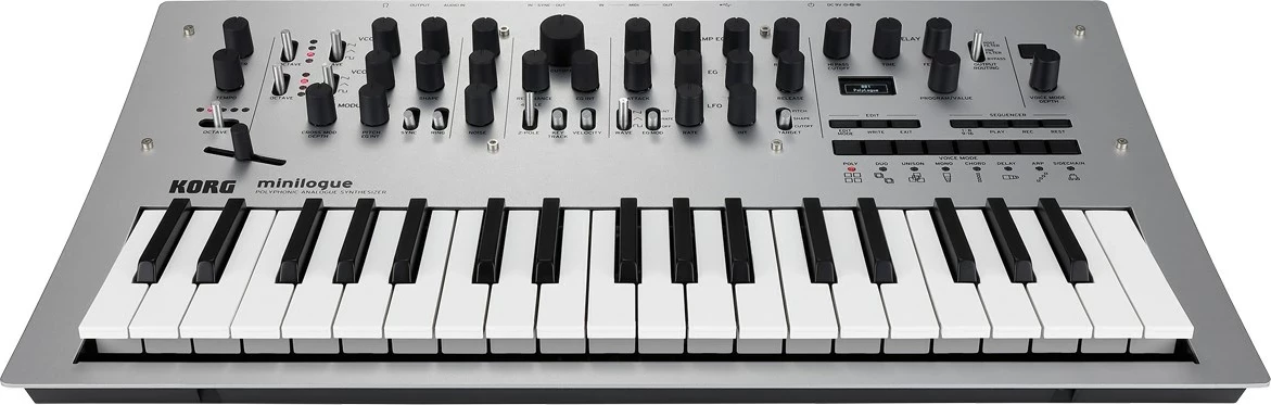 Sintetizator KORG Minilogue, Analog, Argjendtë