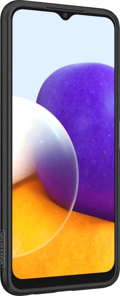 Mbështjellës Nillkin Textured Case për Samsung Galaxy A22 4G, i zi