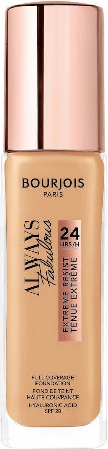 Fondatinë Bourjois Always Fabulous Extreme Resist SPF20 Full Coverage 125 Ivory 30ml