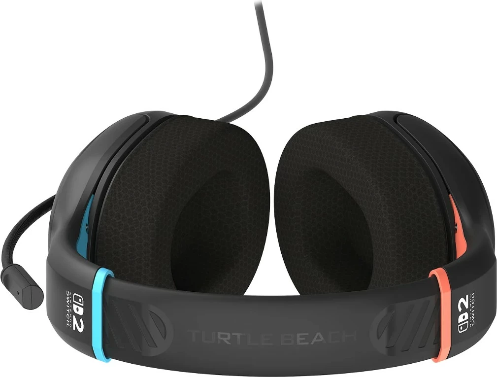 Kufje Turtle Beach Airlite Fit Wired, 3.5mm, over-ear, me mikrofon flip-up mute, për Nintendo Switch, Charcoal-Black